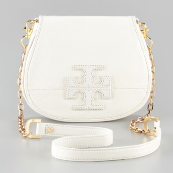 Tory Burch Handbags - Tory Burch Stacked Logo Chain Crossbody Purse